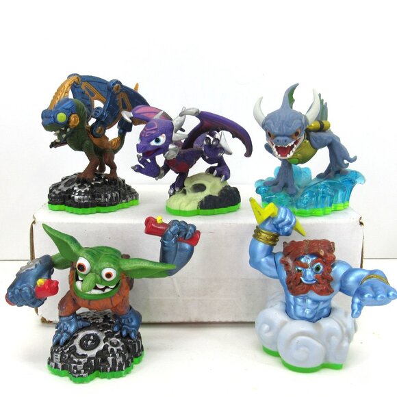 Skylanders Spyro's Adventure Figures Lot of 5 Pieces Read Description - Picture 8 of 8